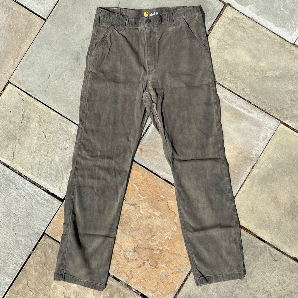 Hand Dyed Carhartt Canvas Work Pants